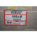 B u. S Inbus Schrauben M 8 x 8 ca.150 Stück NEU D91212 #W501
